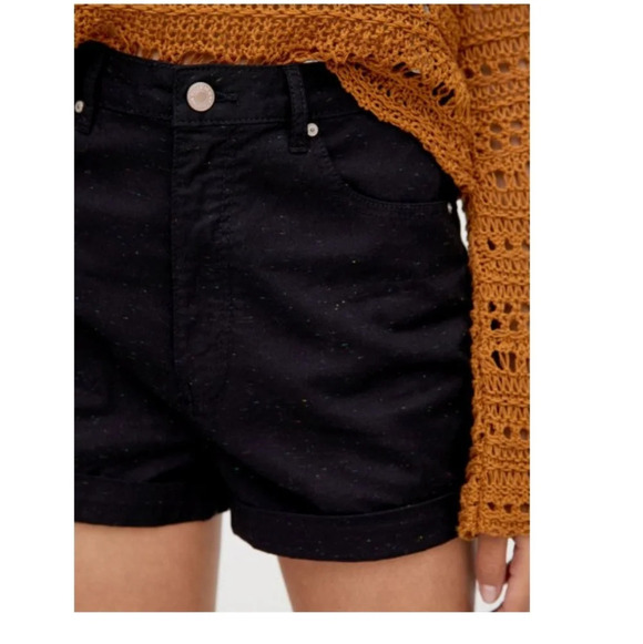 Pull&Bear high waist denim shorts nwt size 0 - Picture 3 of 10